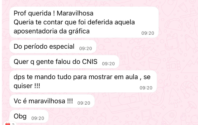 Depoimento de aluno 3